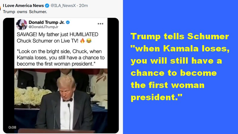 Trump quote on Schumer