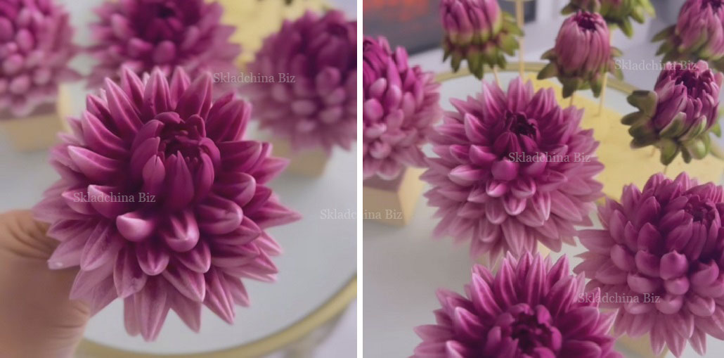 [buket_zefira_rnd] Георгины из зефира. Тариф с Рецептом (Анна Иванова)