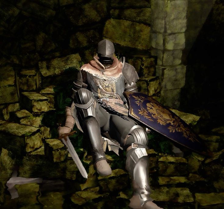 oscar of astora from dark souls 1 by fromsoftware and Miyazaki