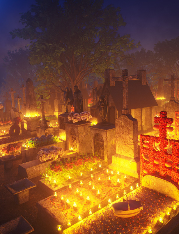 Day of the Dead Cemetery Day of the Dead Cemetery