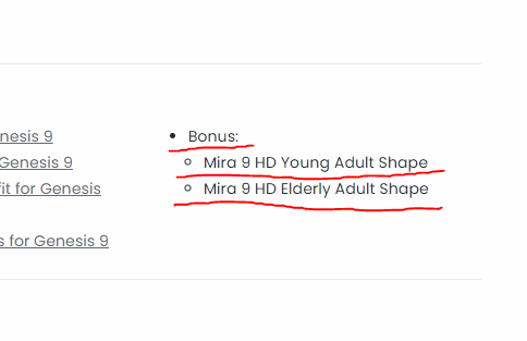 Mira 9 Young Adult + HD Elder Shape (Proper)