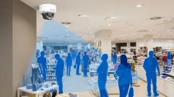 Diagrama da tecnologia Smart Hybrid Light da Hikvision