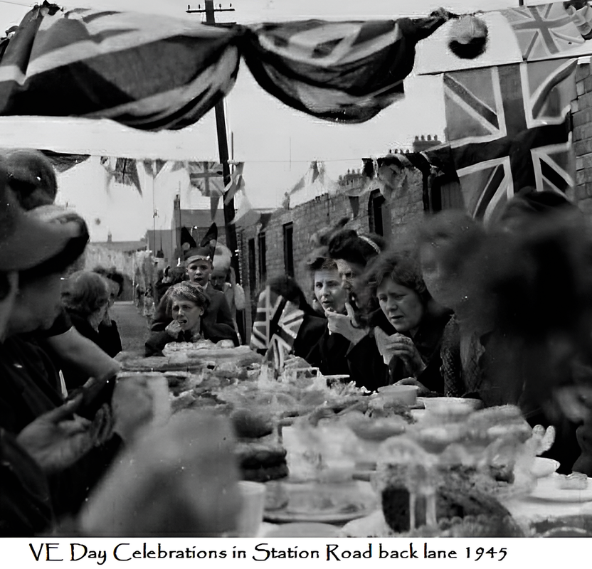 VE-Day-party-Station-Rd-Charles-St-lane-1954