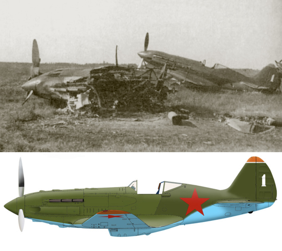 Mikoyan-Gurevich-MiG-1-31IAP-White-1-at-Kaunas-air-base-early-Barbarossa-1941-0A