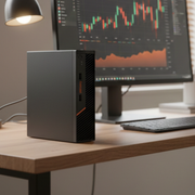 Painel traseiro de conexões do Mini PC