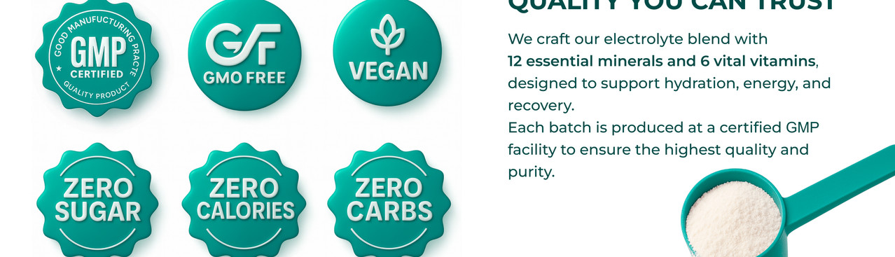 Electrolyte Powder with 12 Minerals and 6 Vitamins Grape Flavor - 4