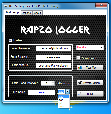 RapZo Logger v 1.5 ( Public Edition )