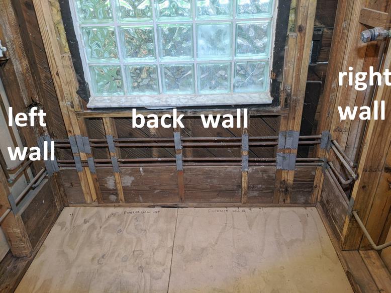 Wall Routing Route supply lines through walls or crawlspace