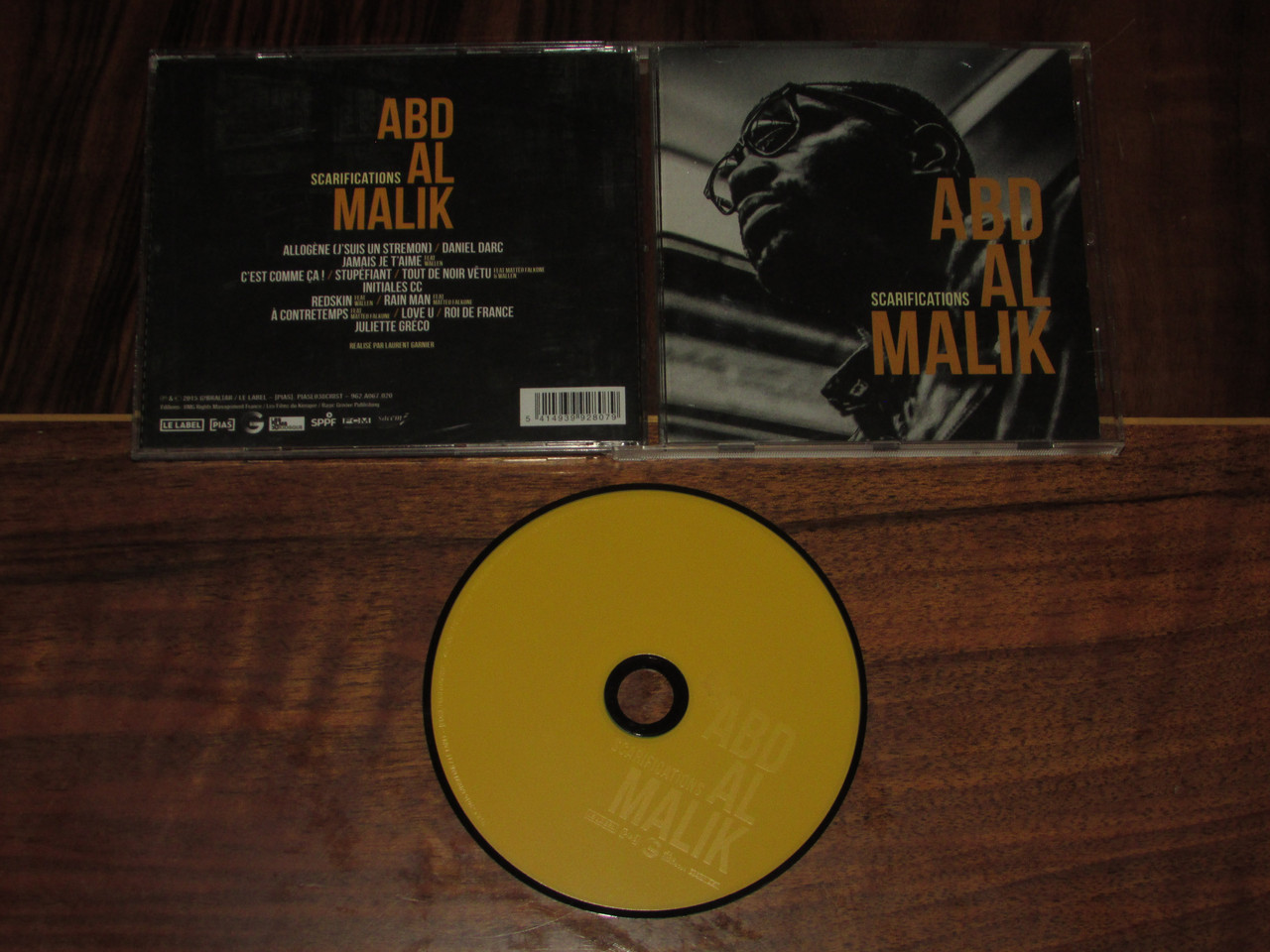 Abd Al Malik 2015 Scarifications