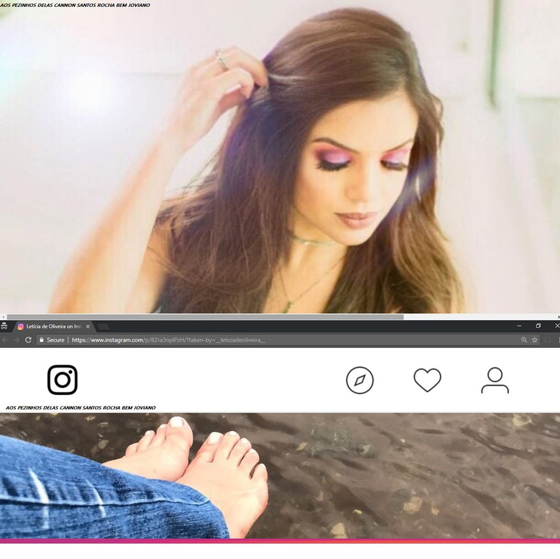 AOS PEZINHOS DELAS CANNON SANTOS ROCHA BEM JOVIANO