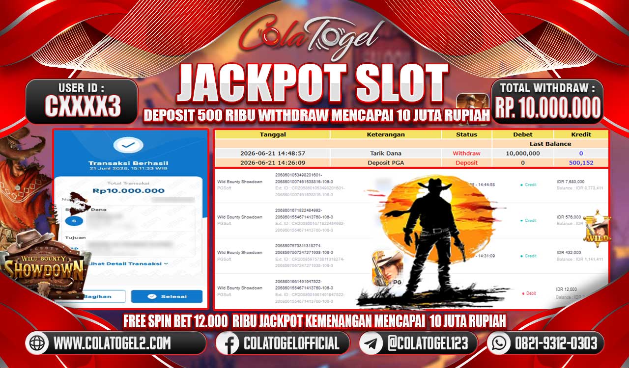 JACKPOT SLOT GACORR!!