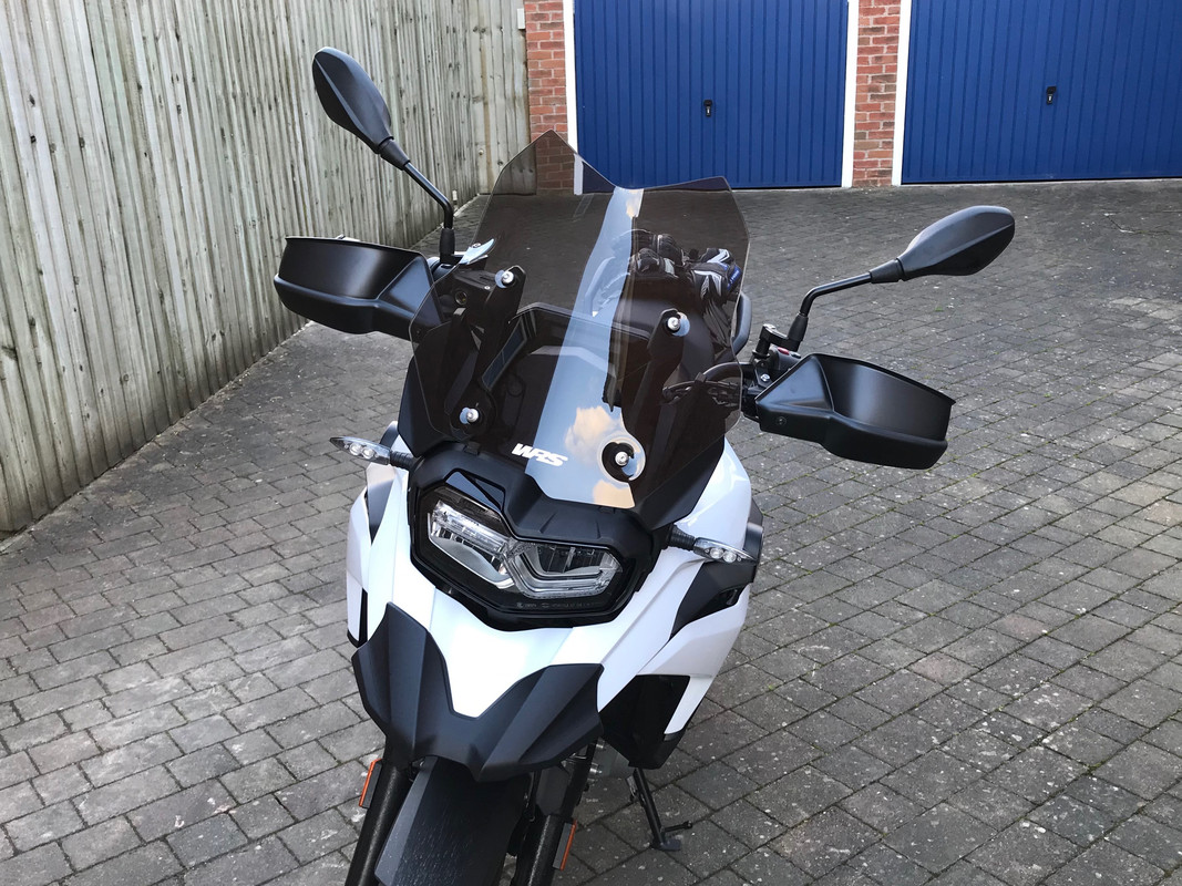 WRS スクリーンのみ　BMW f750GS f800GS BMW F650GS / F800GS / F700GS用ウインドスクリーンならWRS
