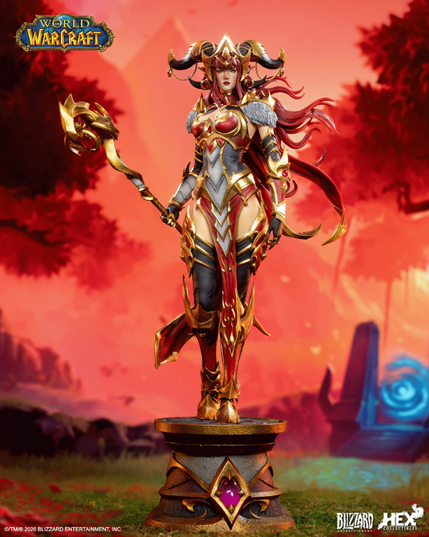 [HEX Collectibles] World of Warcraft - Alexstrasza 1/6 Statue - Blu-ray ...