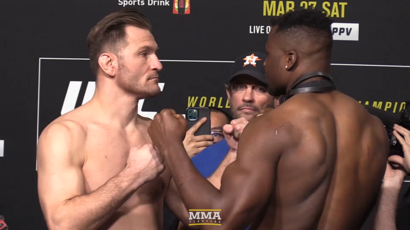 Миочич и Нгану лице в лице за последно преди UFC 260
