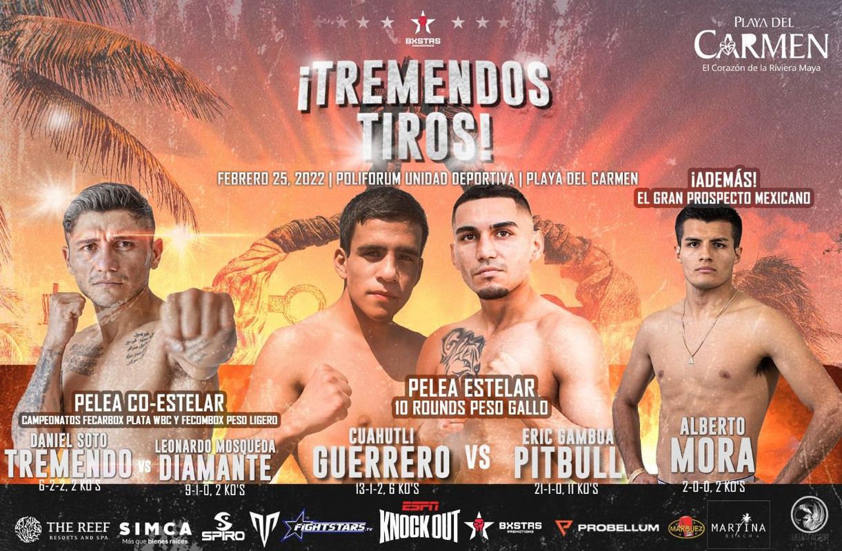 ‘Tremendo’ Soto y ‘Diamante’ Mosqueda listos para su próximo combate