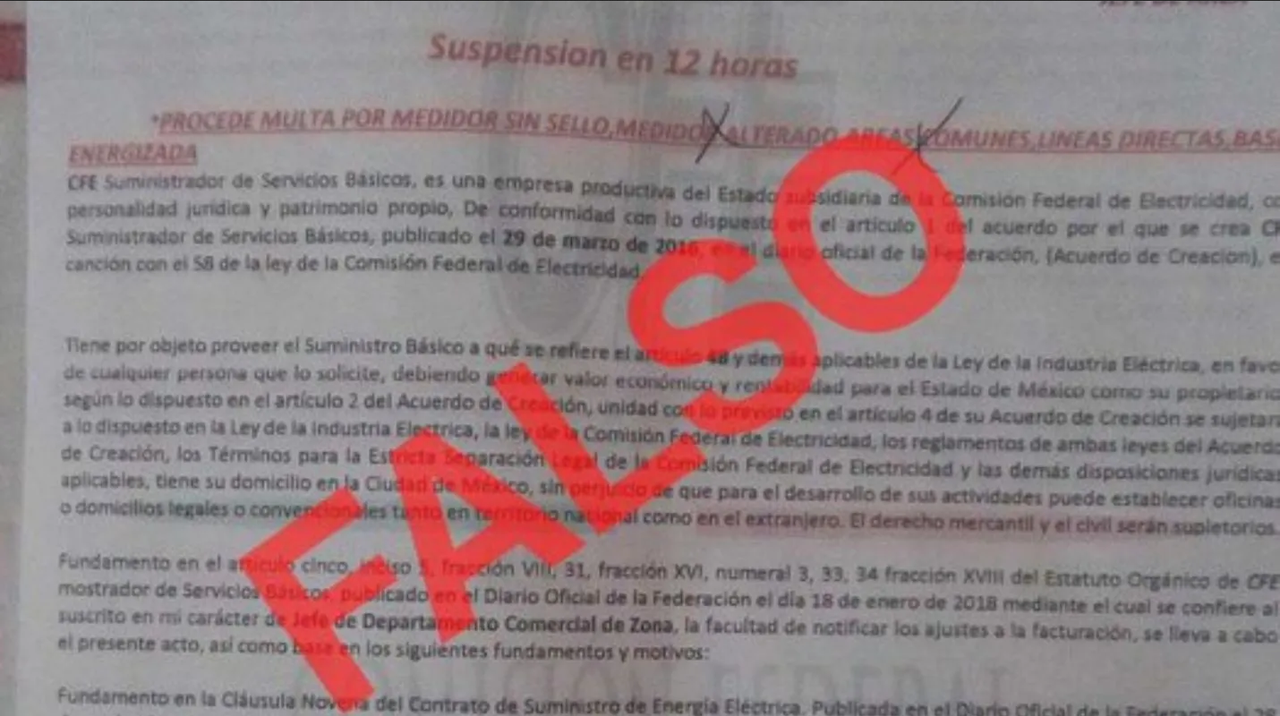 Nuevo fraude para quitar la luz en CDMX con falsos operadores de la CFE, así es