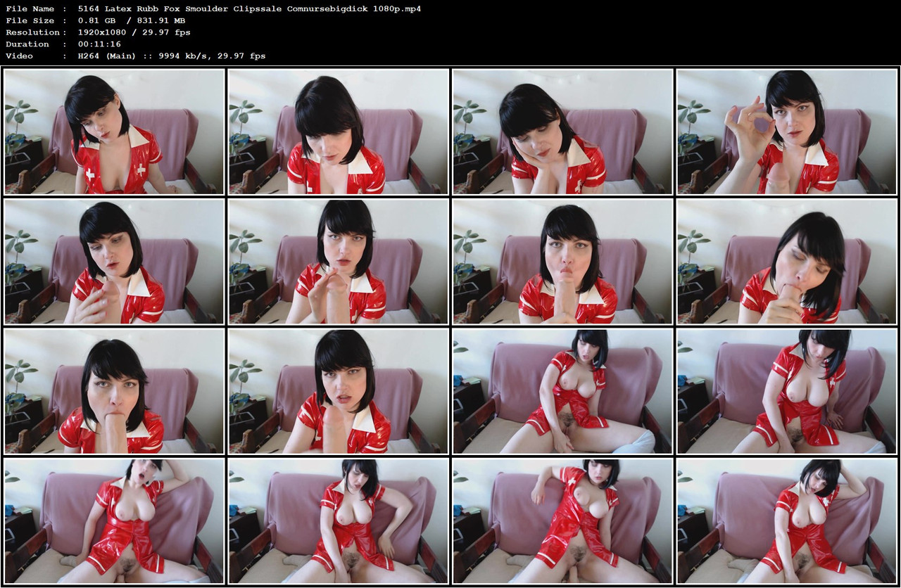 5164 Latex Rubb Fox Smoulder Clipssale Comnursebigdick 1080p mp4