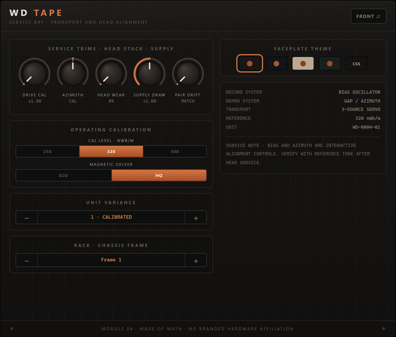 wd tape back