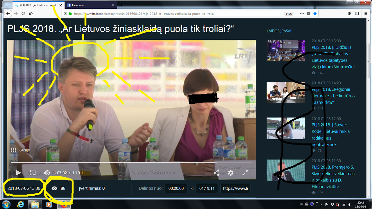 Lietuvos propagandistų nesėkmės Pasaulio lietuvių jaunimo susitikime 2018. II-dalis