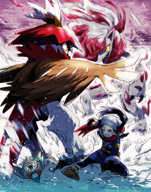 akari-rowlet-hisuian-zoroark-and-hisuian