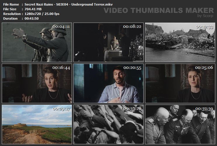 Secret Nazi Ruins - S03E04 - Underground Terror.mkv