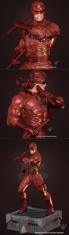 Francis Q Daredevil by Francis Quintero Narvaez – 3D Print Model