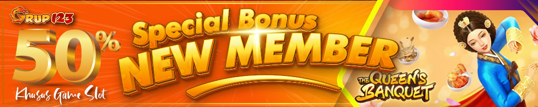 BONUS NEW MEMBER 50%