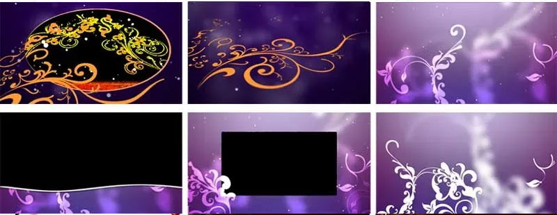 Backgrounds Edicion Video after effects fondos animados lienzos