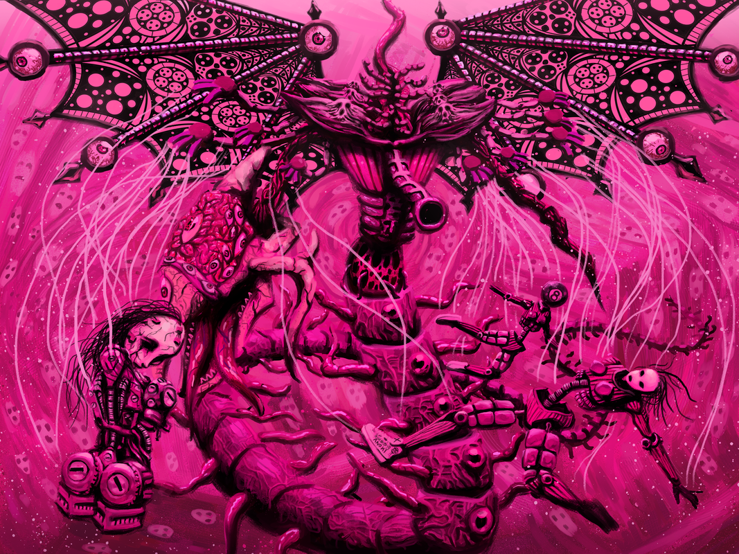 Pink Collage
