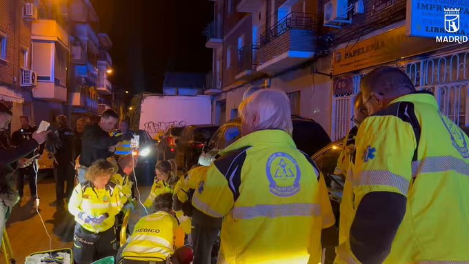 Foto cedida por Emergencias Madrid
