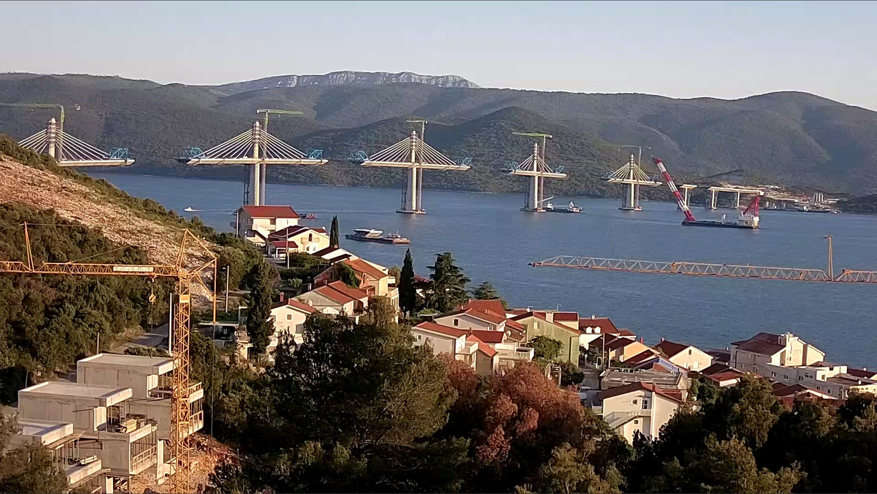 New China TV: China-constructed Peljesac Bridge progressing at speed in Croatia - Page 19 2