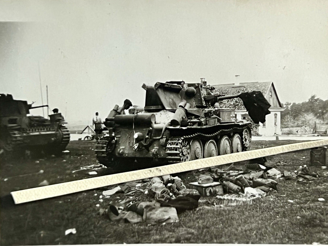 Deutsche Foto 2wk Russland Feldzug Panzer Tank Division 7 Fotoalbum Russia (15)