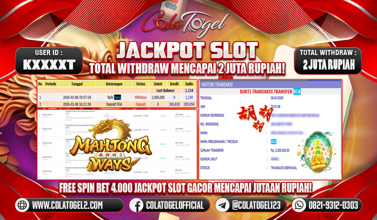JACKPOT SLOT GACOR!!