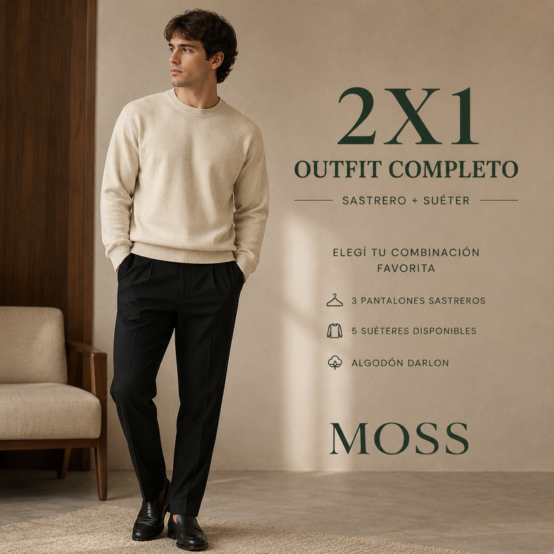 2x1 outfit completo Moss