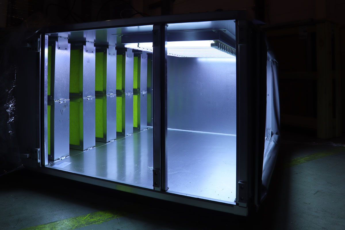 УФ секция для вентиляции