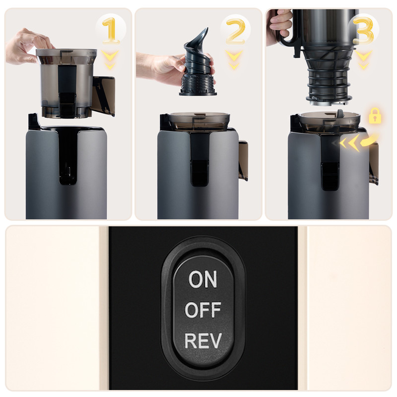 Ventray Max 120 Juicer Assembly
