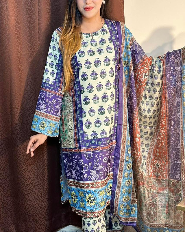 Digital Print Three Piece