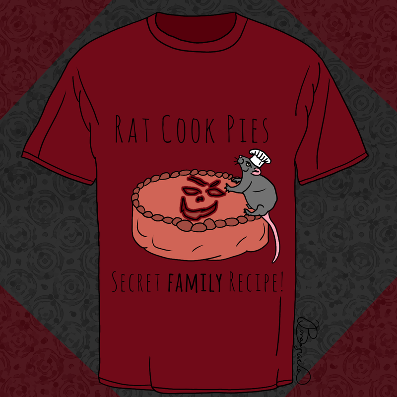 Rat Cook Pie art
