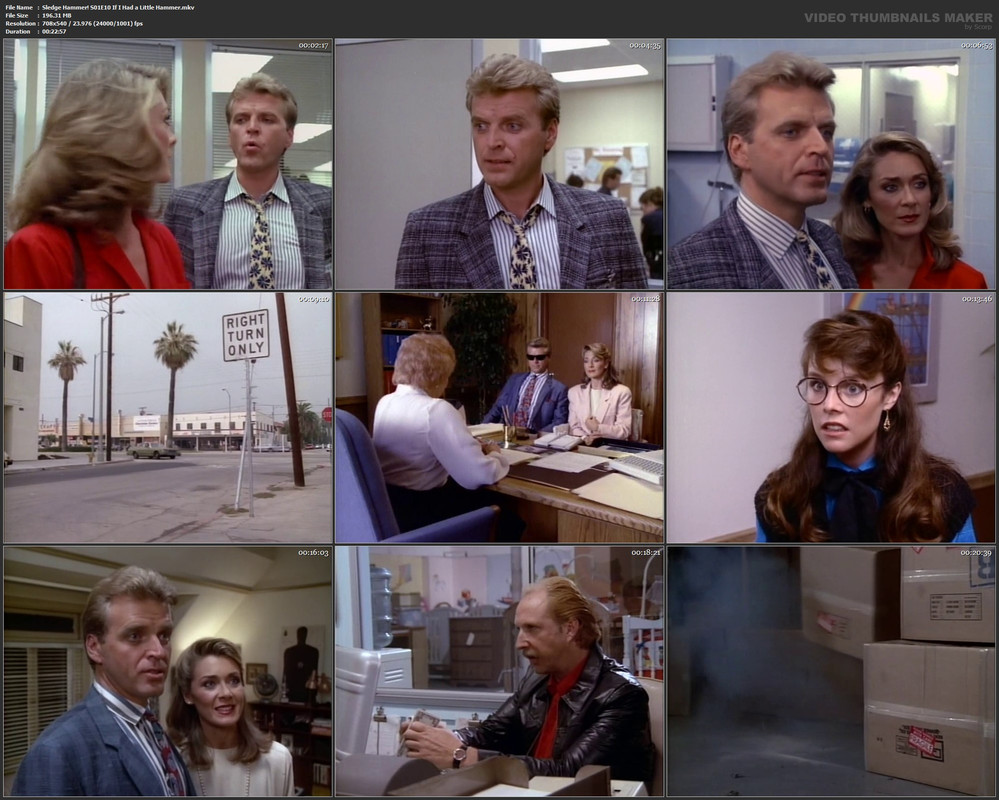 Sledge Hammer! S01E10 If I Had a Little Hammer.mkv