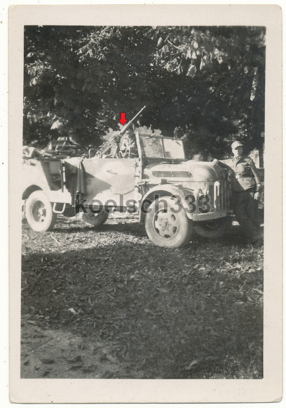 Steyr 1500A PKW of Kriegsmarine in Italy, 1944