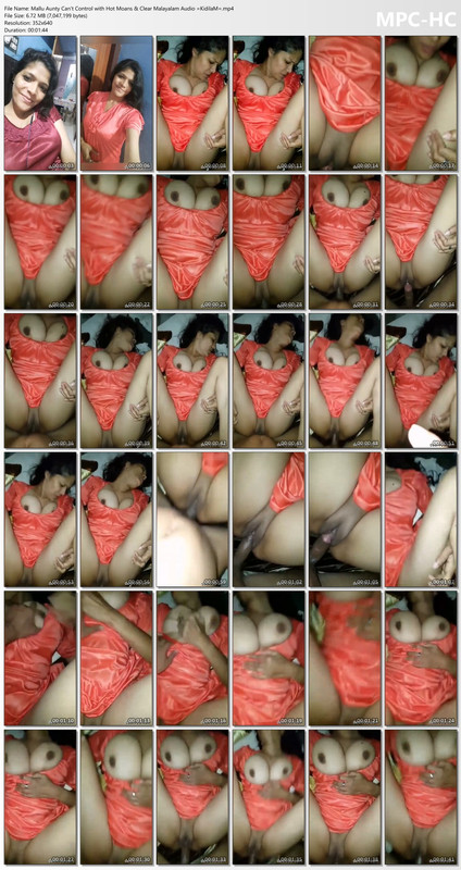 Mallu Aunty Can't Control with Hot Moans & Clear Malayalam Audio =KidilaM=.mp4_thumbs