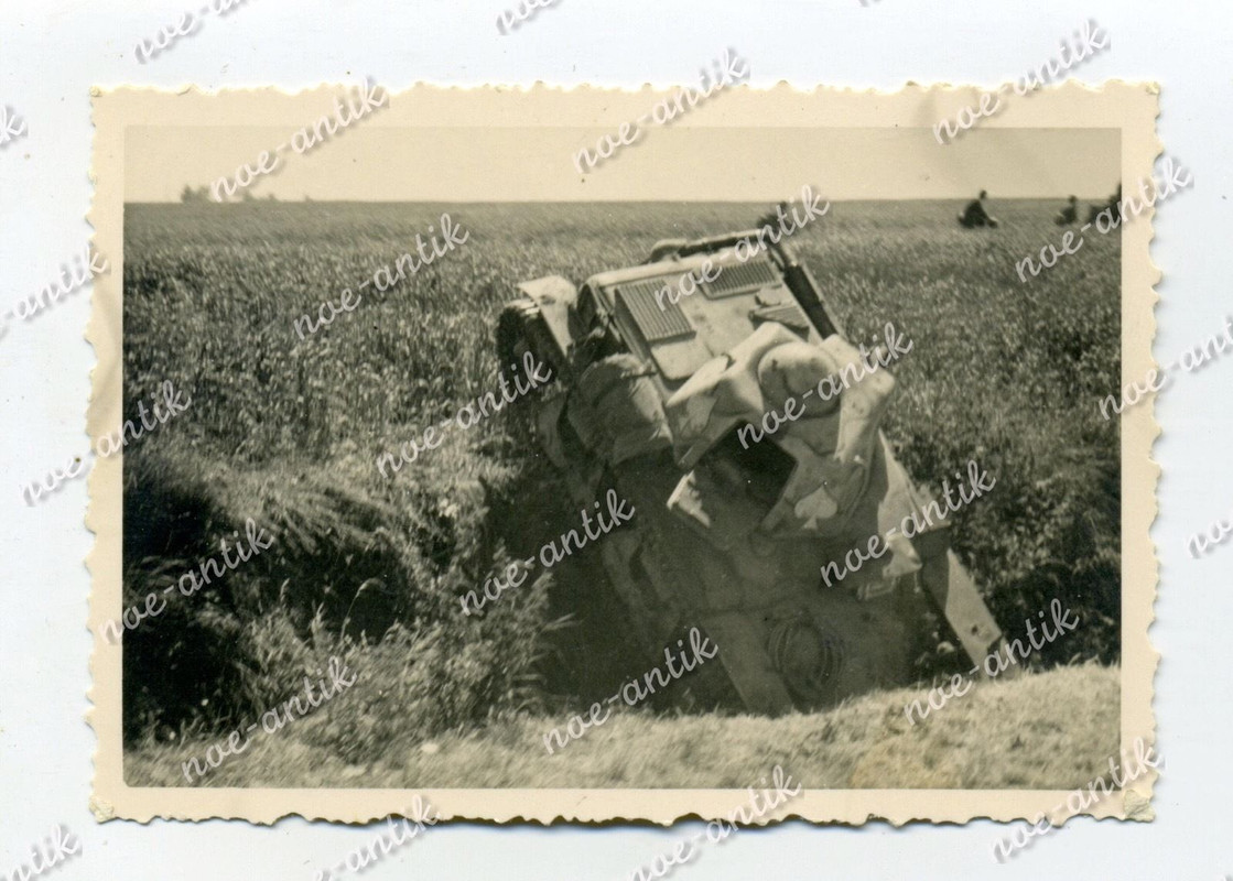 Foto französischer Panzer Hotchkiss H35-39, Mail