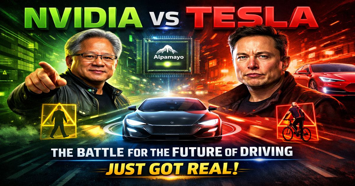 Nvidia vs Tesla: The Battle for the Future of Driving Just Got Real