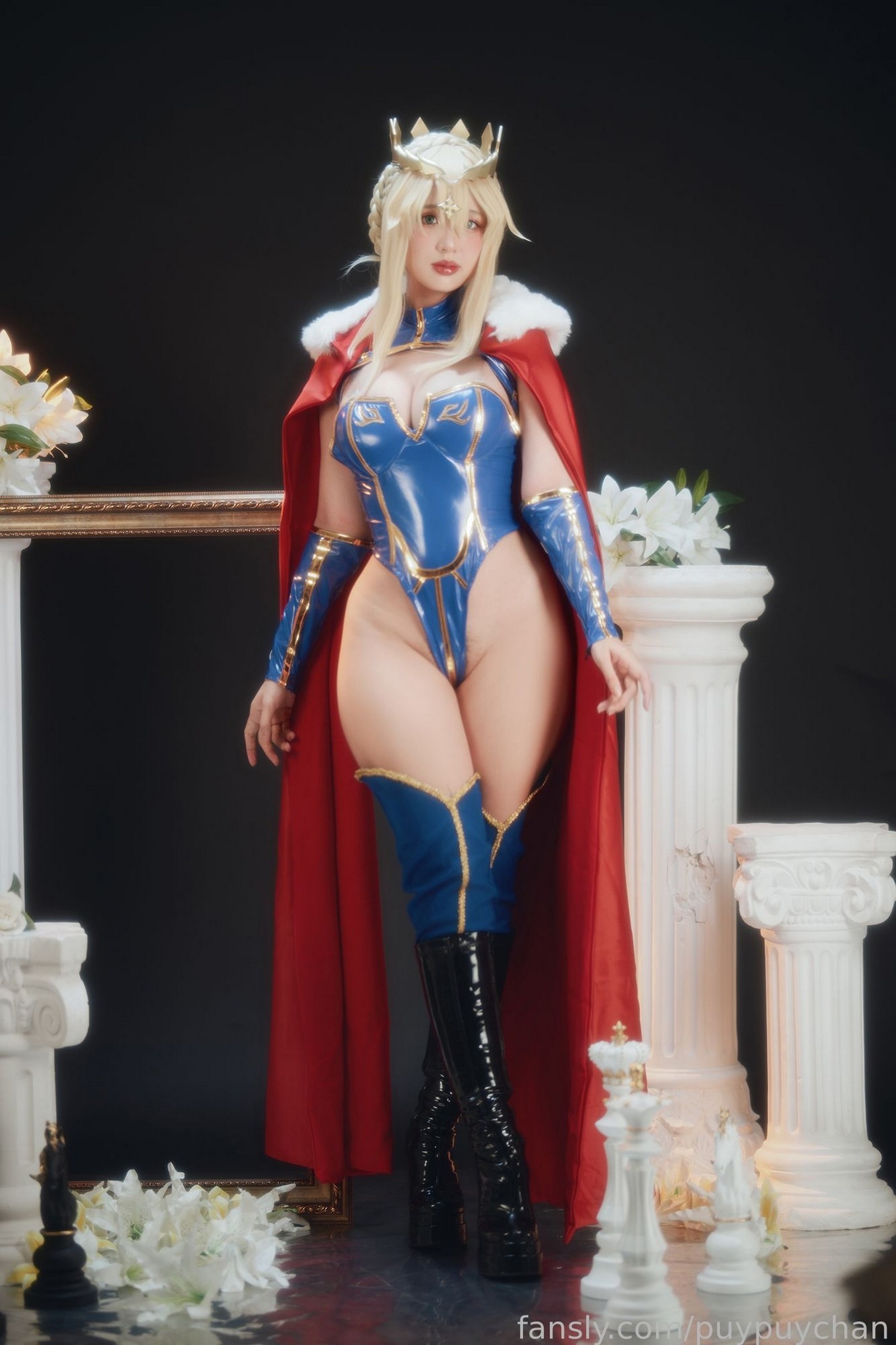 Puy Puy – Artoria Lancer Cosplay 高清写真+视频（135P+24V-481MB）FGO插图5