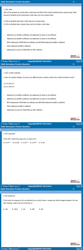 Math Revolution Questions