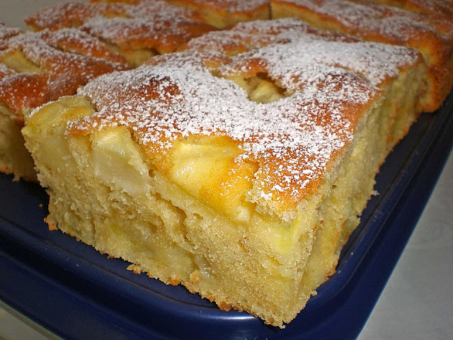 Apfelkuchen Großmutters Art Apfelkuchen Großmutters Art