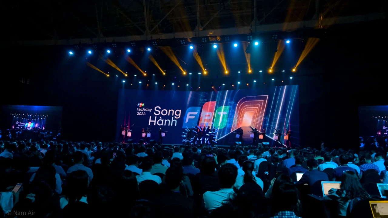Sân khấu FPT Techday 2022