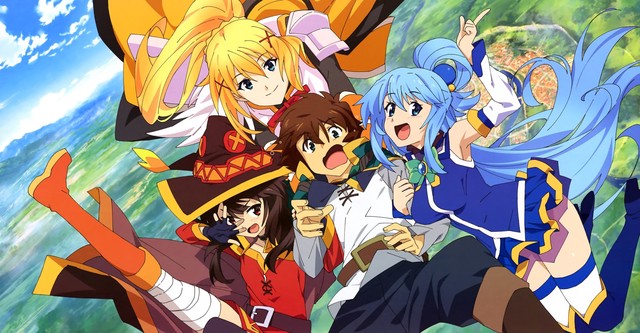 Manga anime drôle Konosuba