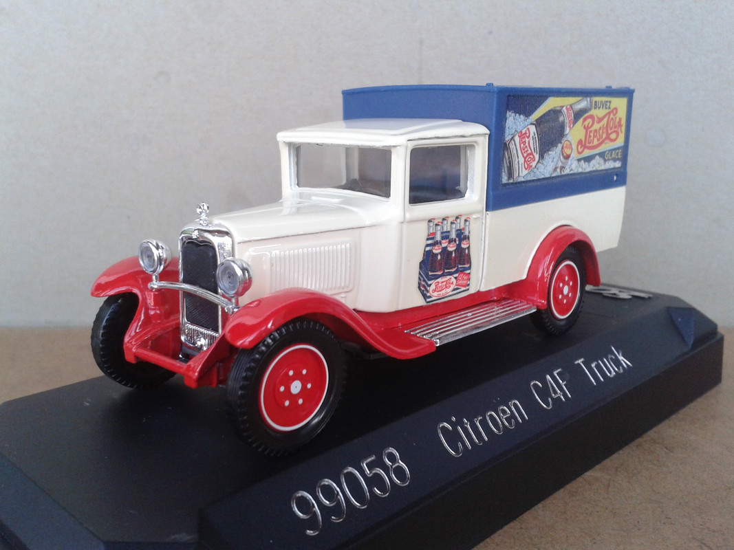 1931 Citroën C4F Camión “Pepsi” (Solido) (2)