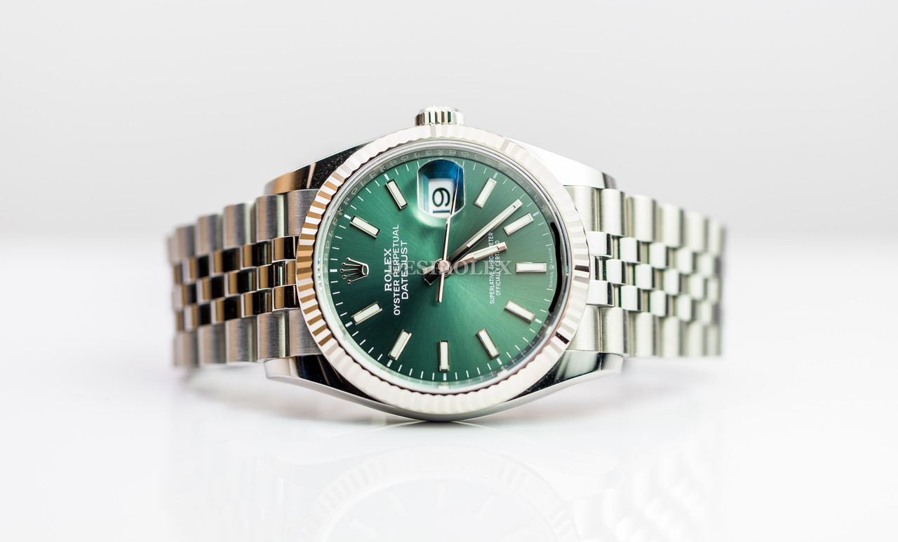 Rolex - Are times changing for the better….Rolex Datejust 36 mint green